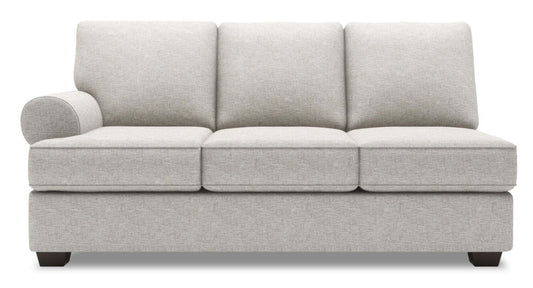 Canapé Lab Roll LAF Canapé - Luxe Argent | Canapé de gauche Roll de la collection Sofa Lab - Luxe Argent | RO132793
