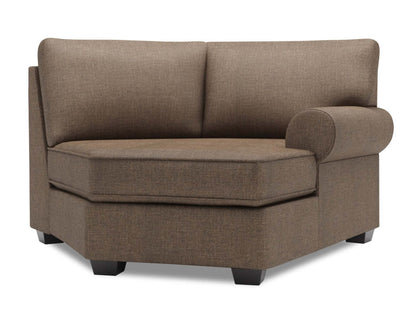 Canapé Lab Roll RAF Cuddler - Luna Praline | Fauteuil Cuddler de droite Roll de la collection Sofa Lab - Luna Praline | RO862591
