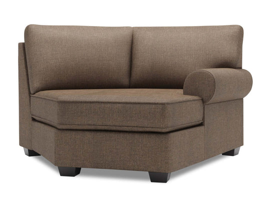 Canapé Lab Roll RAF Cuddler - Luna Praline | Fauteuil Cuddler de droite Roll de la collection Sofa Lab - Luna Praline | RO862591