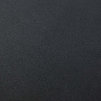 Tabouret de bar Cole en tissu de cuir végétalien et en métal - noir