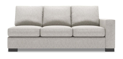 Canapé Lab Track RAF - Luxe Argent | Canapé de droite Track de la collection Sofa Lab - Luxe Argent | TR122793