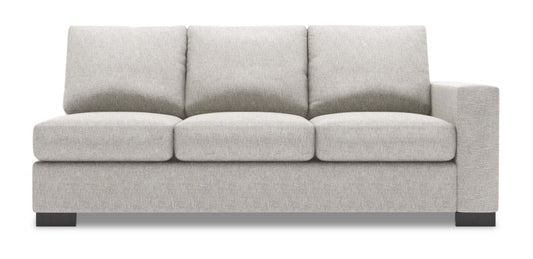 Canapé Lab Track RAF - Luxe Argent | Canapé de droite Track de la collection Sofa Lab - Luxe Argent | TR122793