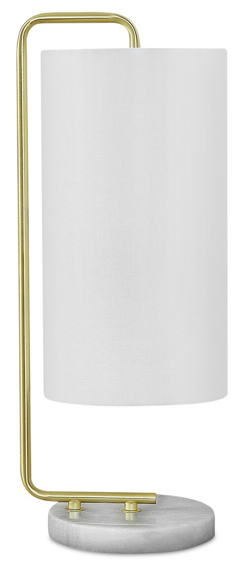 Lampe de table 20 Gold avec base en marbre|Lampe de table de 20 po dorée avec base en marbre