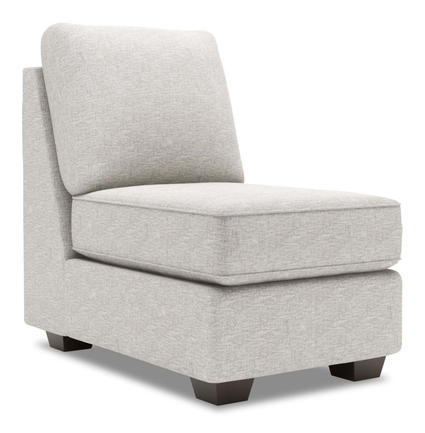 Fauteuil sans accoudoirs Roll de la collection Sofa Lab - Luxury Silver | RO452793