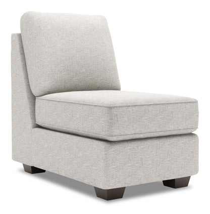 Fauteuil sans accoudoirs Roll de la collection Sofa Lab - Luxury Silver | RO452793
