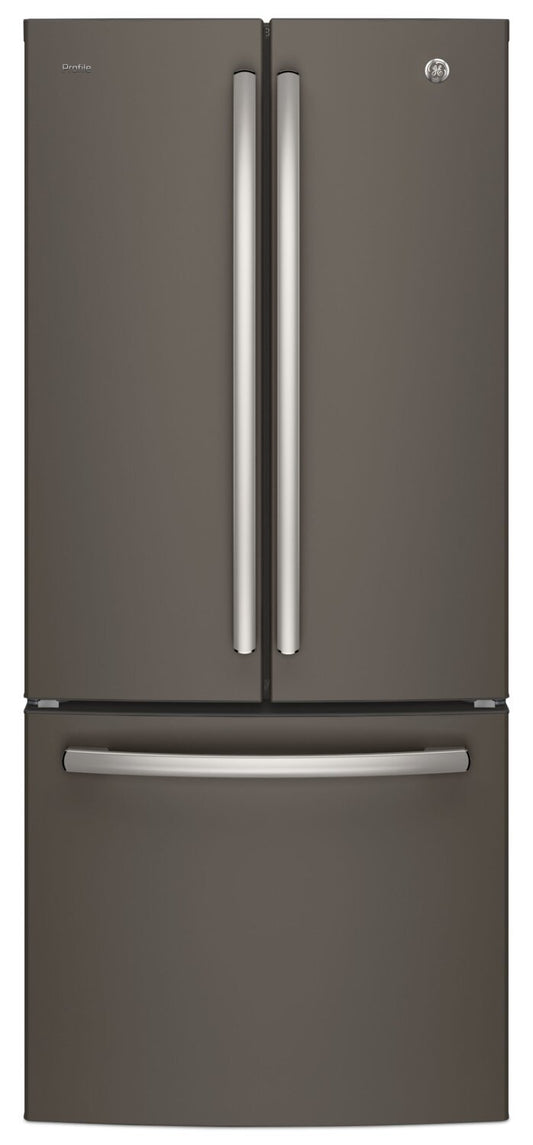 Réfrigérateur Profile de 30 20,8 pi³ à portes françaises - ardoise - PNE21NMLKES | Profil 30 20,8 Cu. Fort. Réfrigérateur à portes françaises - Ardoise - PNE21NMLKES