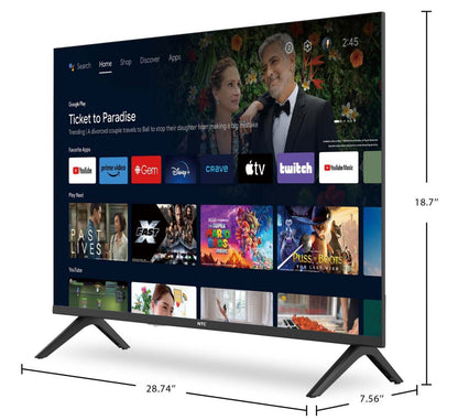 Téléviseur intelligent DEL de NTC Full HD de 32 po et à 60 Hz avec Android TV (32HA7400)