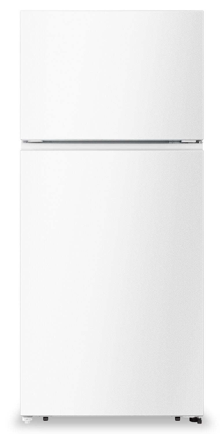Réfrigérateur Hisense de 30 18 pi³ à congélateur supérieur - blanc - RT18A2FWD | Hisense 30 18 Cu. Fort. Réfrigérateur à congélateur supérieur - Blanc - RT18A2FWD