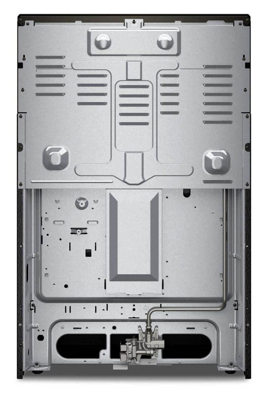 Cuisinière à gaz Whirlpool de 5,0 pi3 avec cuisson à air – noir sur acier inoxydable - WFGS5730SV