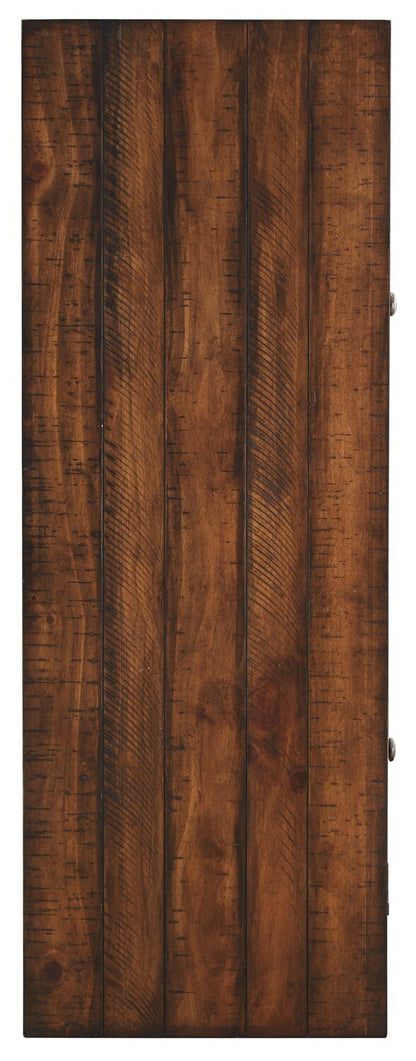 Cottage Lane 50 Rustic Sofa Table with Storage and Shelf - Dark Brown Wood|Table de salon rustique Cottage Lane de 50 po avec rangement et tablette - bois brun foncé