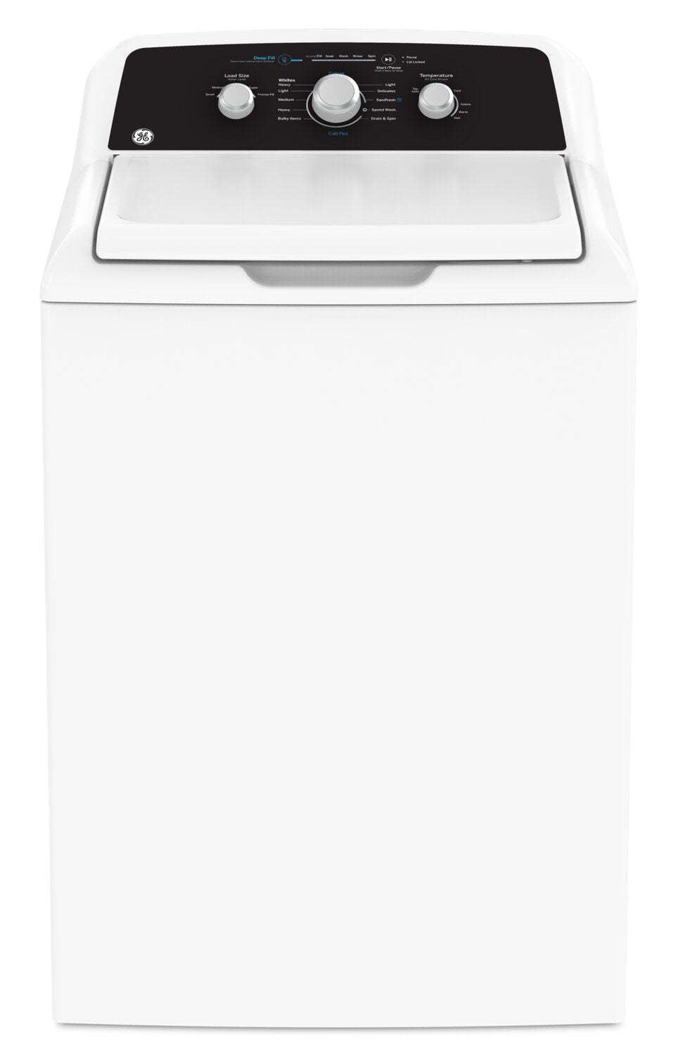 GE 4.4 Cu Ft. Top Load Washer – White - GTW334BMRWS | Laveuse GE à chargement par le haut de 4,4 pi³ - blanche - GTW334BMRWS