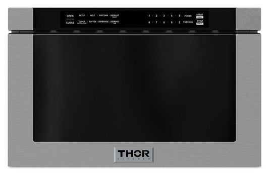 Cuisine Thor 24 1,2 Cu. Fort. Tiroir micro-ondes encastrable - TMD2402 | Tiroir quatre à micro-ondes encastré Thor Kitchen de 24 po et de 1,2 pi3 - TMD2402 | TMD2402S