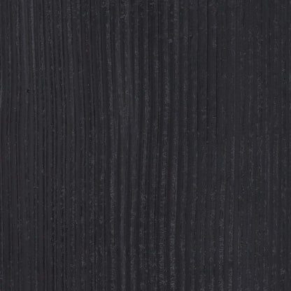 Lampe de table de 24 po béton noir avec touches dorées et abat-jour ivoire