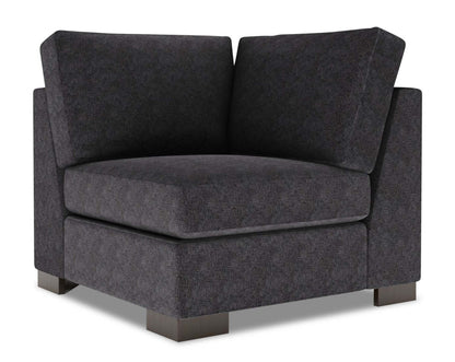 Sofa Lab Track Square Wedge - Luxury Charcoal | Fauteuil carré en coin Track de la collection Sofa Lab - Luxury Charcoal | TR882993