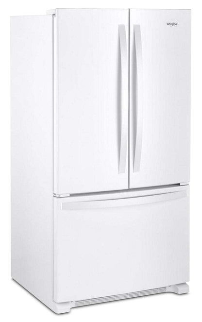Whirlpool 36 20 pi3 Réfrigérateur de profondeur comptoir à portes françaises - blanc - WRFC2036RW | Réfrigérateur Whirlpool de 20 pi3 et de 36 po de profondeur comptoir à portes françaises - blanc - WRFC2036RW | WRFC20RW