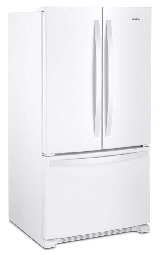 Whirlpool 36 20 pi3 Réfrigérateur de profondeur comptoir à portes françaises - blanc - WRFC2036RW | Réfrigérateur Whirlpool de 20 pi3 et de 36 po de profondeur comptoir à portes françaises - blanc - WRFC2036RW | WRFC20RW