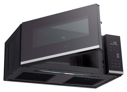 LG 1,3 Cu. Fort. Four à micro-ondes intelligent à profil bas - MVEF1323F | Quatre à micro-ondes à hotte intégrée intelligente à profil bas LG de 1,3 pi3 - MVEF1323F | MVEF132F