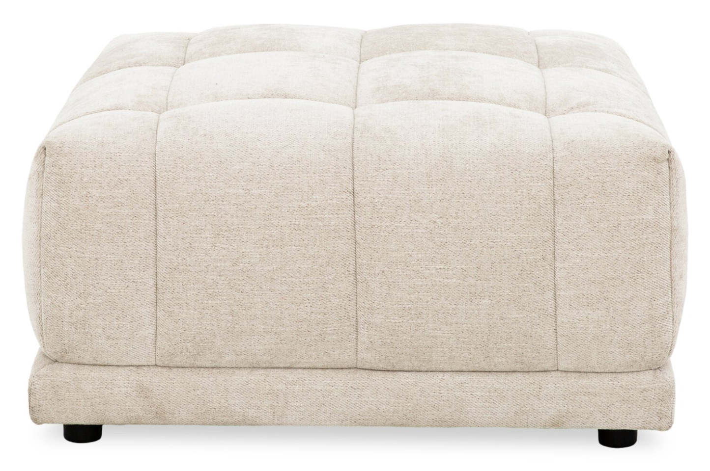 Kort &amp; Co. Oaklyn Modular 38 Ottoman en tissu avec coussin de siège capitonné – Beige | Pouf modulable Oaklyn Kort &amp; Co. de 38 po en tissu avec coussin de siège capitonné - beige
