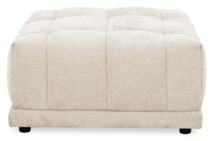 Kort &amp; Co. Oaklyn Modular 38 Ottoman en tissu avec coussin de siège capitonné – Beige | Pouf modulable Oaklyn Kort &amp; Co. de 38 po en tissu avec coussin de siège capitonné - beige