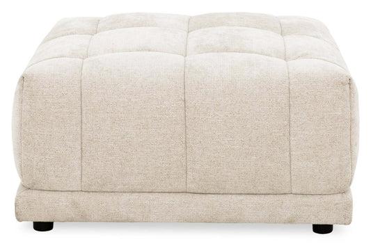 Kort &amp; Co. Oaklyn Modular 38 Ottoman en tissu avec coussin de siège capitonné – Beige | Pouf modulable Oaklyn Kort &amp; Co. de 38 po en tissu avec coussin de siège capitonné - beige