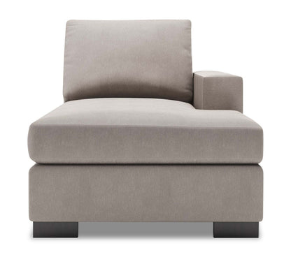 Sofa Lab Track RAF Chaise - Pax Slate | Fauteuil long de gauche Track de la collection Sofa Lab - Pax Slate | TR283049