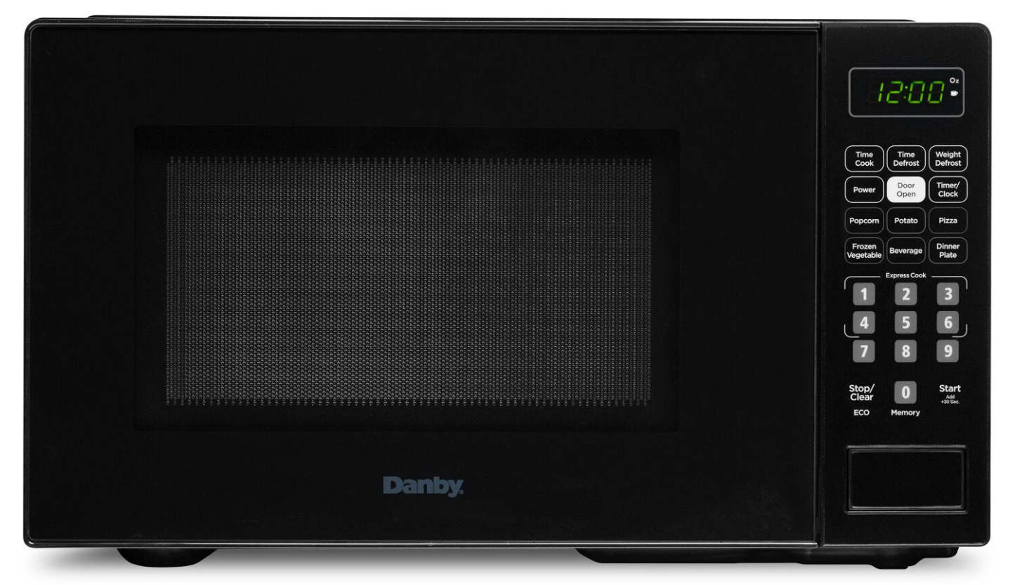 Danby 0,7 pi³ Four à micro-ondes de comptoir avec dégivrage automatique - noir - DBMW0721BBB | Four à micro-ondes de comptoir Danby de 0,7 pi³ avec dégivrage automatique - noir - DBMW0721BBB | DBMW07BB