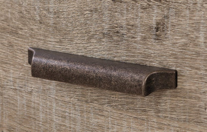 Holt Bedroom 2-Drawer Chest with Storage Cabinet, 33.75W x 63.5H, Made in Canada - Brown | Commode verticale Holt de 33,75 po (L) x 63,5 po (H) à 2 tiroirs avec armoire de rangement pour la chambre à coucher, fabriquée au Canada - brune