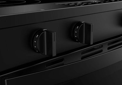 Cuisinière électrique Whirlpool de 30 po et de 5,3 pi³ avec cuisson à air - noire - YWSES5030SB
