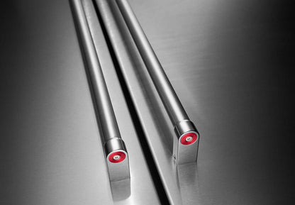 Réfrigérateur KitchenAid de 36 po et de 20 pi3 de profondeur comptoir à portes françaises - acier inoxydable - KRFC136RPS | KRFC13PS