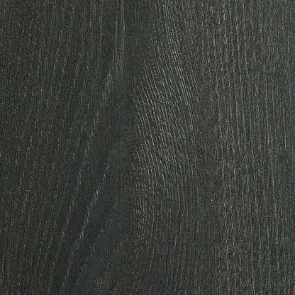 Table de chevet Odin avec étagère de rangement, 18 L x 25,75 H - Noir | Table de nuit Odin de 18 po (l) x 25,75 po (H) avec tablette de rangement - noire