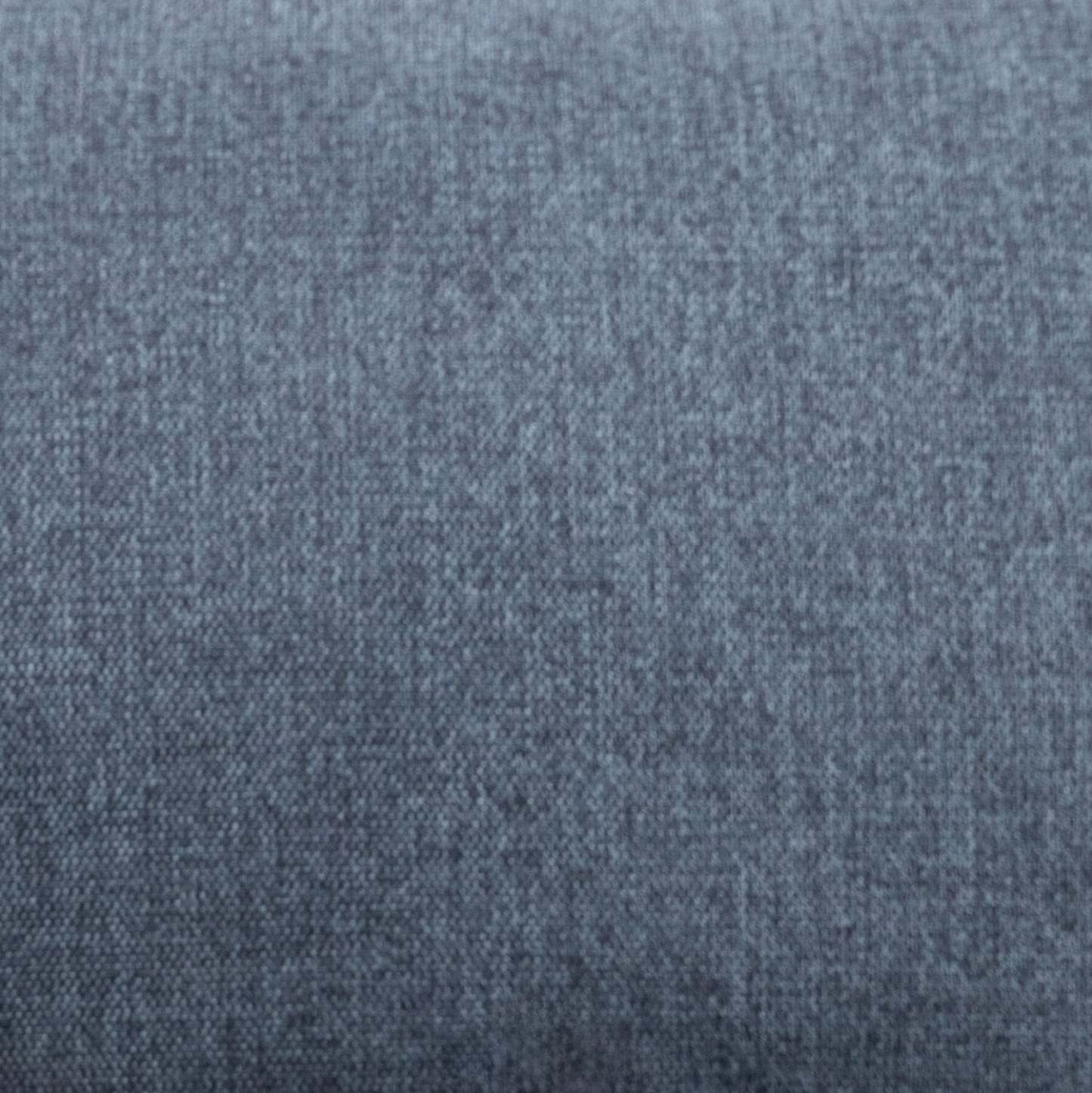 Canapé sectionnel Kassia de Kort &amp; Co. 2 pièces en tissu d'apparence lin avec base et pattes en bois - bleu