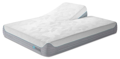 BEDGEAR S7 Split Head Smooth Top Plush Queen Mattress | Matelas moelleux à surface lisse S7 de Bedgear à tête divisée pour grand lit