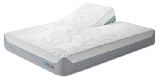BEDGEAR S7 Split Head Smooth Top Plush Queen Mattress | Matelas moelleux à surface lisse S7 de Bedgear à tête divisée pour grand lit