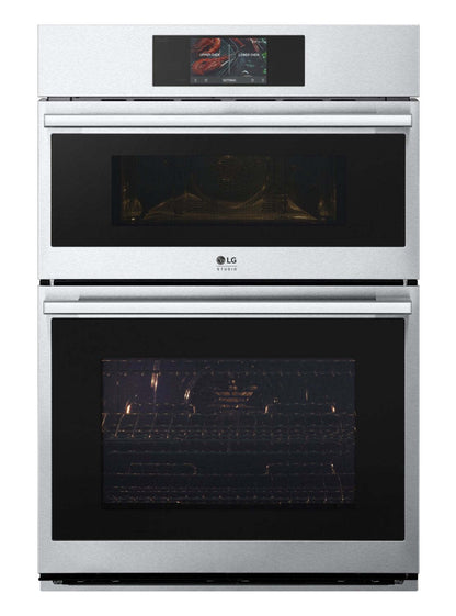 LG Studio 30 6,4 pi³ Four mural combiné avec convection véritable - Acier inoxydable résistant aux taches…