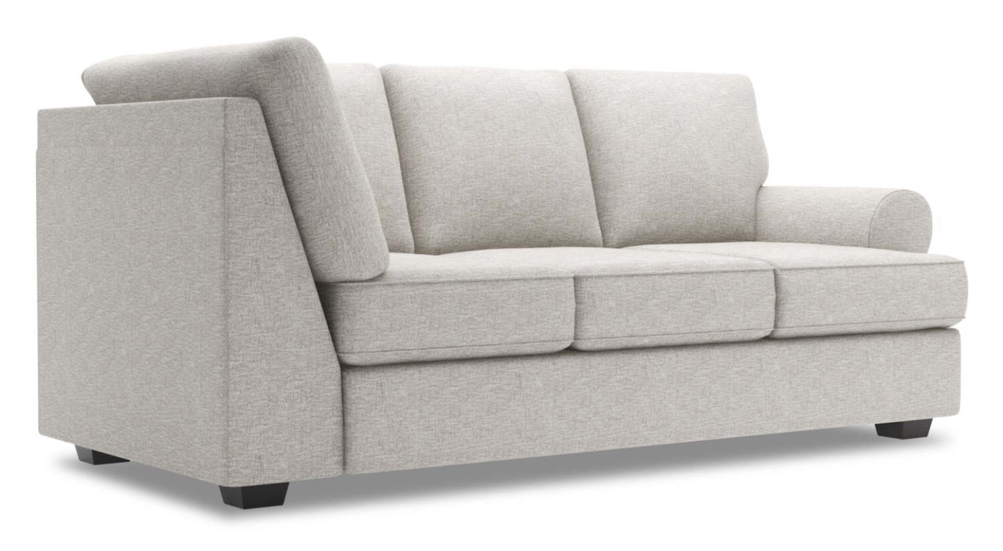 Sofa Lab Roll RAF Sofa Return - Luxe Argent | Sofa de droite pour rallonge Roll de la collection Sofa Lab - Luxe Argent | RO162793