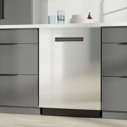 Lave-vaisselle GE Profile de 24 po et de 42 dBA avec commandes sur le dessus - acier inoxydable - PBT700SSVFS