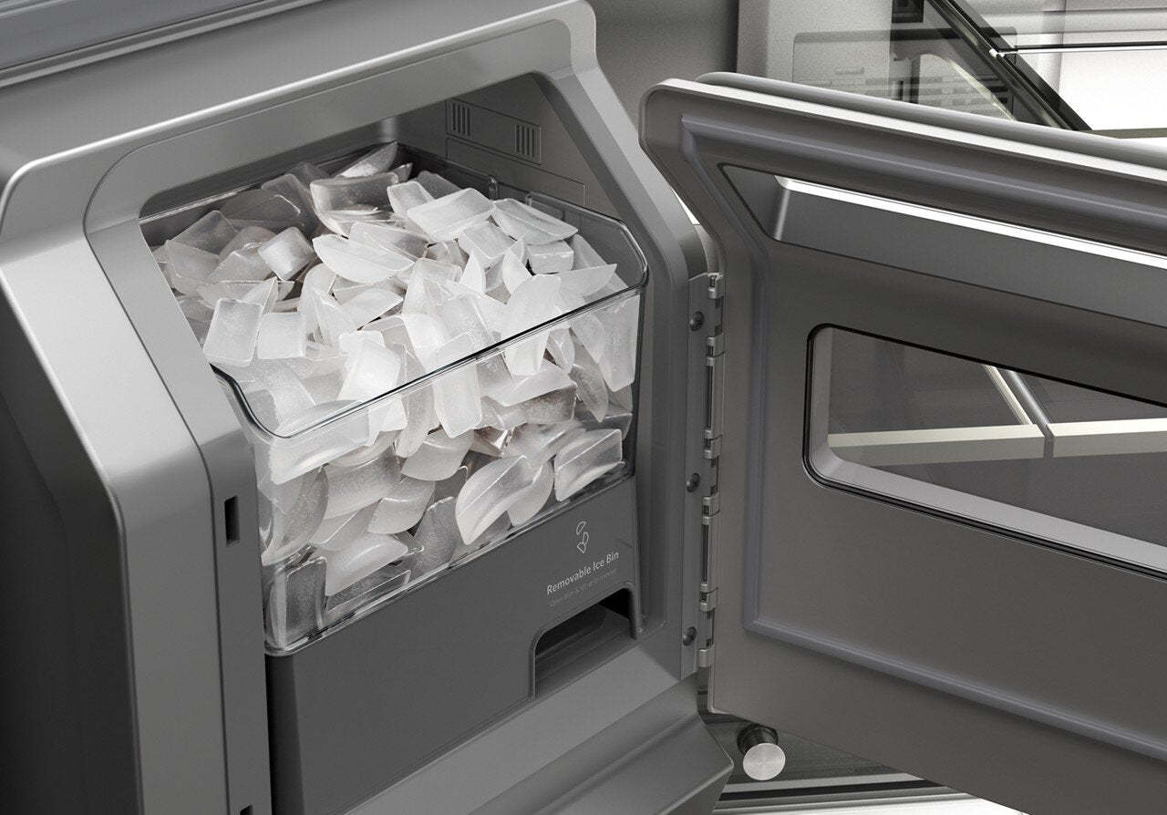 Réfrigérateur KitchenAid de 26,2 pi³ et de 36 po à portes françaises - acier inoxydable avec finition Pr…