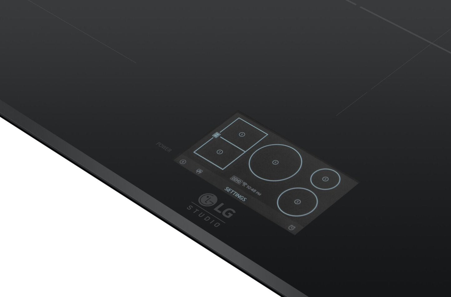 LG Studio 36 plaque de cuisson à induction à 5 brûleurs avec zone de cuisson flexible - Noir - CBIS3618BE | Surface de cuisson à induction LG Studio de 36 po à 5 brûleurs avec zone de cuisson polyvalente - CBIS3618BE | CBIS3618