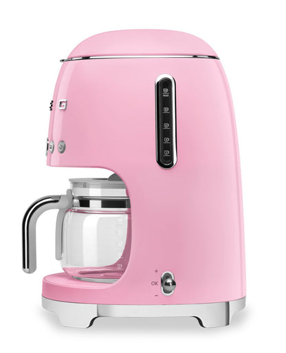 Cafetière filtre 10 tasses Smeg - DCF02PKUS|Cafetière à filtre Smeg de 10 tasses - DCF02PKUS