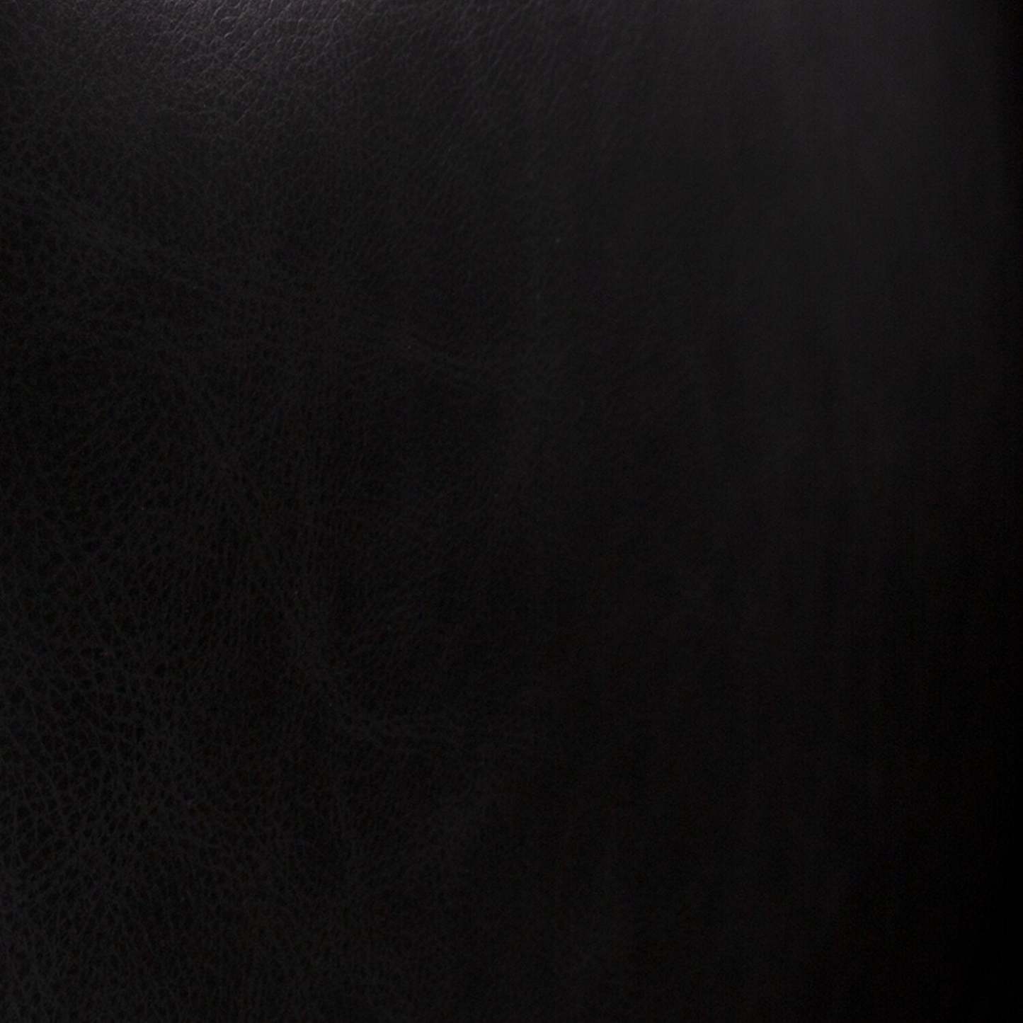 Chaise Melrose 36,5 en cuir véritable de première qualité avec pieds en métal - Noir | Fauteuil Melrose de 36,5 po en cuir de qualité supérieure avec pattes en métal véritable - noir