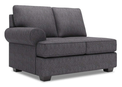 Sofa Lab Roll LAF Loveseat - Luxury Charcoal | Causeuse de gauche Roll de la collection Sofa Lab - Luxury Charcoal | RO232993