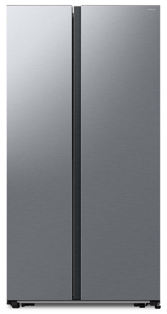 Réfrigérateur Samsung de 20,5 pi3 et 36 po de profondeur comptoir à compartiments juxtaposés avec technologie SpaceMax - RS20DG4000M9AA | Samsung 36 20.5 Cu. Ft. Counter-Depth Side by Side Refrigerator with SpaceMax Technology - RS20DG4000M9AA