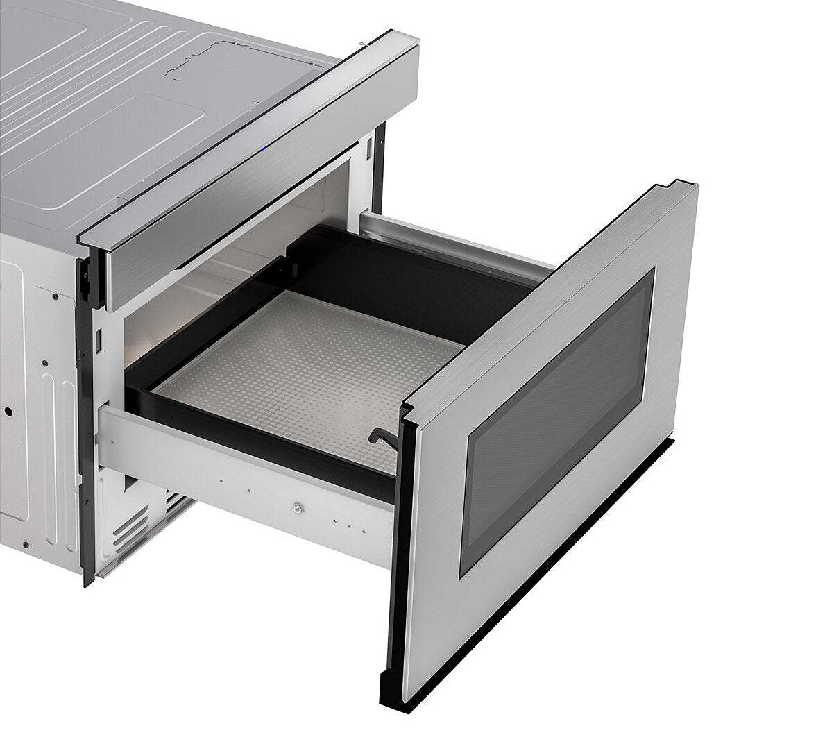 Sharp 24 1.2 Cu. Ft. Built-In Smart Microwave Drawer Oven - Stainless Steel - SMD2479KC | Tiroir four à micro-ondes intelligent encastré Sharp de 1,2 pi³ et de 24 po - acier inoxydable - SMD2479KC | SMD2479C