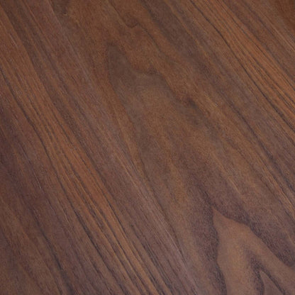 Table de salle à manger ronde Rio de 36 po (L) en métal avec piètement piédestal - brun-noir