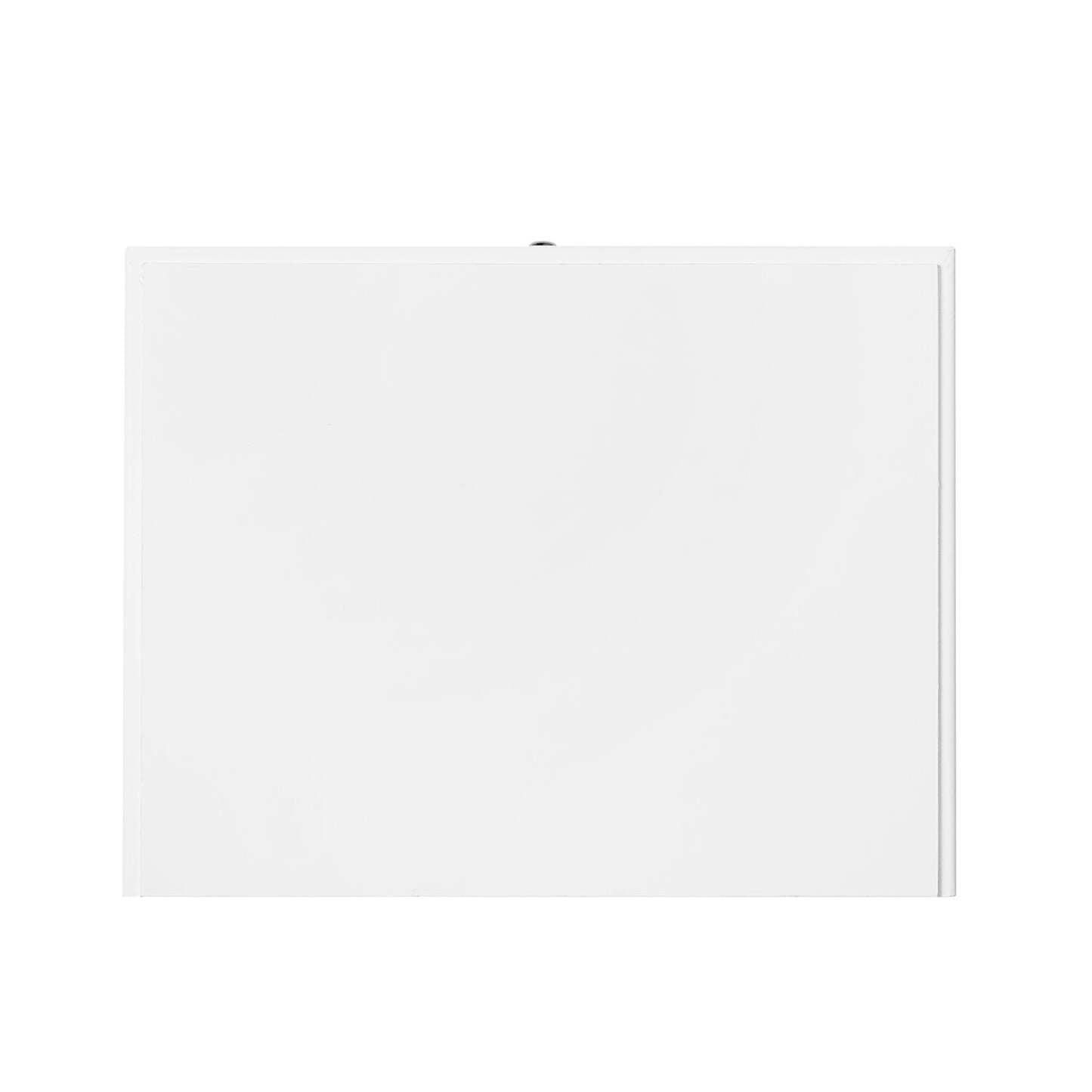 Table de chevet Elle à 1 tiroir, 18 L x 25,75 H - Blanc | Table de nuit Elle de 18 po (l) x 25,75 po (H) à 1 tiroir - blanche