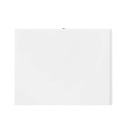 Table de chevet Elle à 1 tiroir, 18 L x 25,75 H - Blanc | Table de nuit Elle de 18 po (l) x 25,75 po (H) à 1 tiroir - blanche