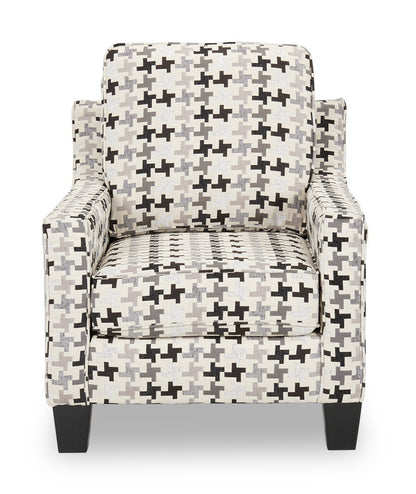 Fauteuil d'appoint en tissu Sawyer 31 - multicolore | Fauteuil d'appoint Sawyer de 31 po en tissu - multicolore