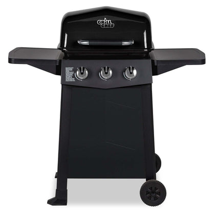 Gril à gaz propane Grill Chef de 24 000 BTU à 3 brûleurs - GCC310CRP | GCC310CR