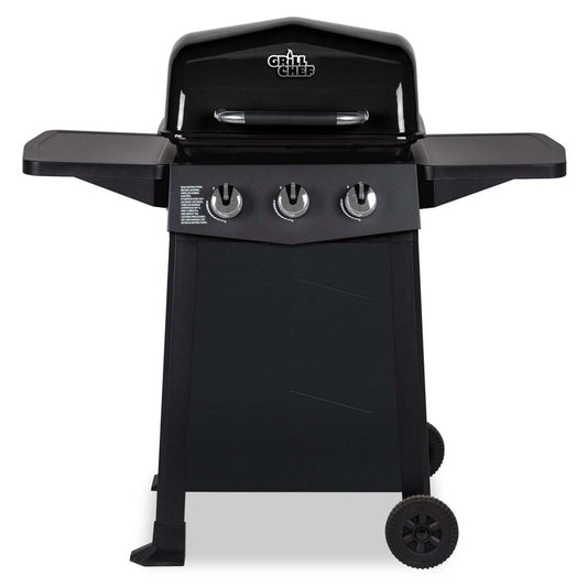 Gril à gaz propane Grill Chef de 24 000 BTU à 3 brûleurs - GCC310CRP | GCC310CR
