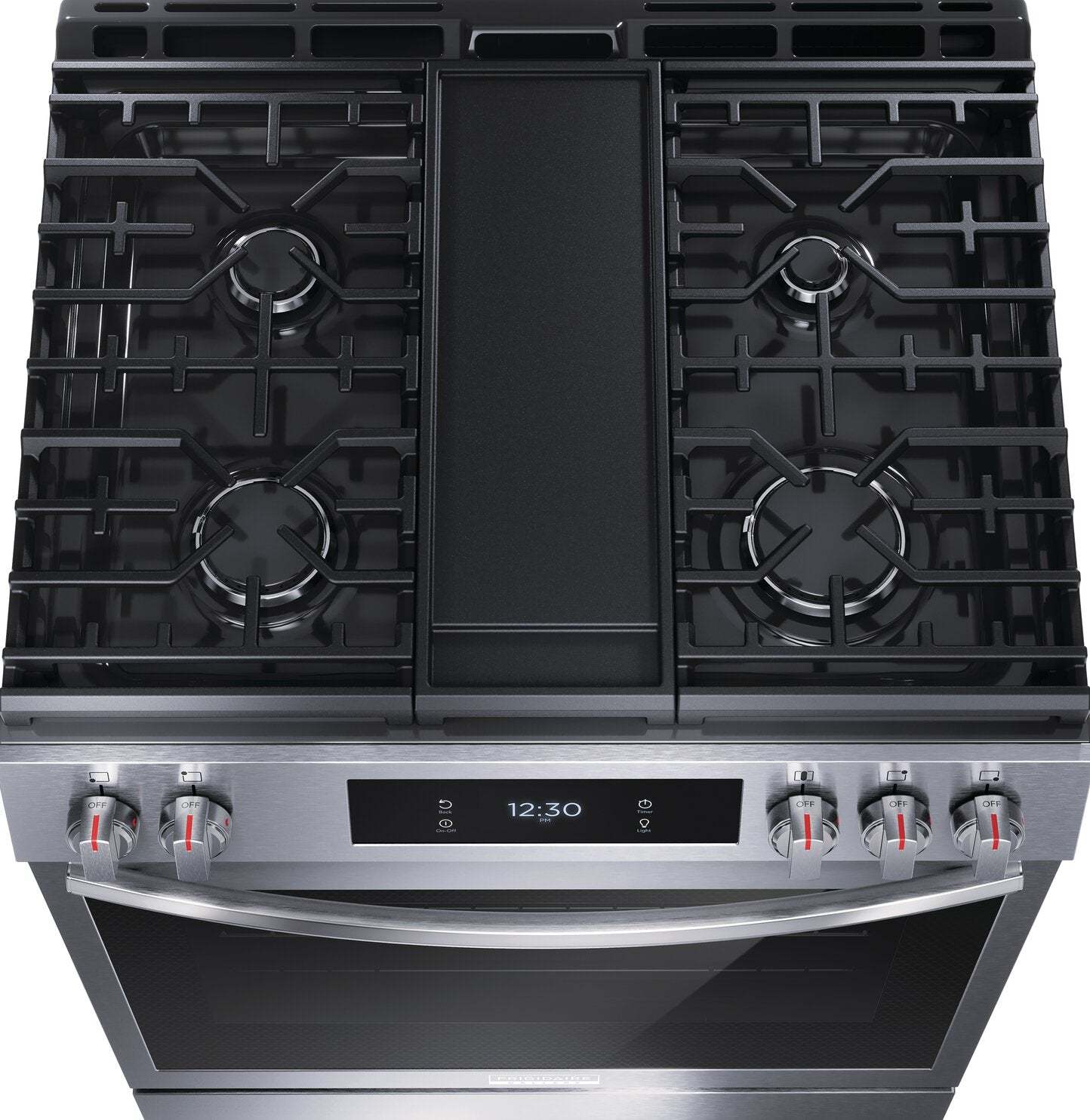 Cuisinière à gaz Frigidaire Gallery de 6 pi³ avec convection totale et friture à air - acier inoxydable résistant aux taches…